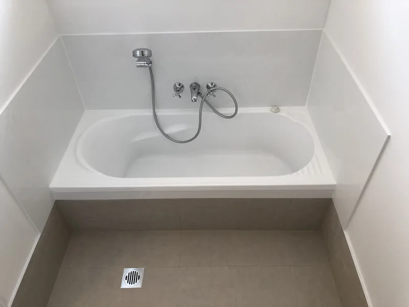 Main bathroom after renovation in Erina