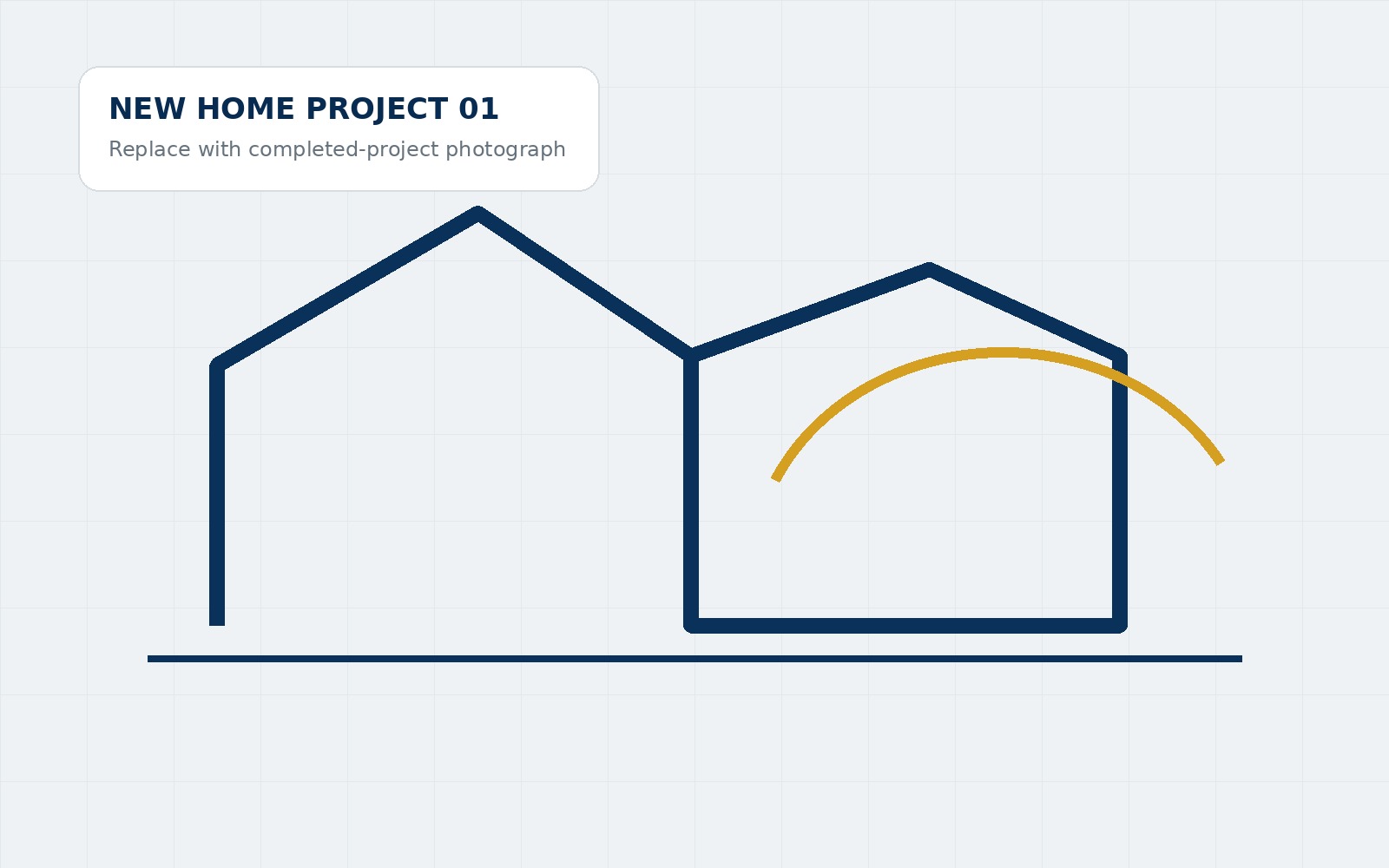 New home project placeholder