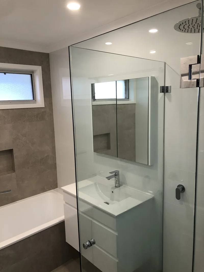 Bathroom after renovation in North Gosford
