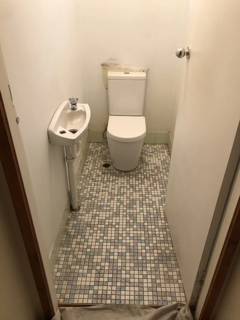 Separate toilet before renovation in North Gosford