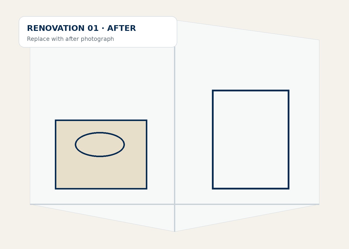 Renovation after placeholder