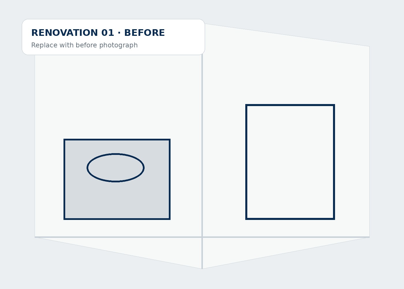 Renovation before placeholder